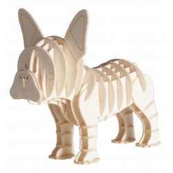 Maquette 3D en papier – Bulldog français