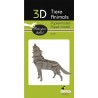 Maquette 3D en papier – Loup