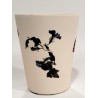 Gobelet en bambou 250 ml Fleurs