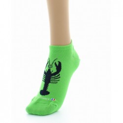 Socquettes homme Dagobert Homard Vert