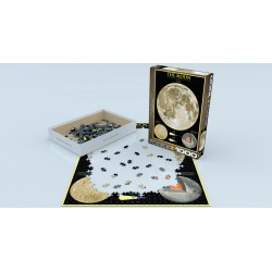 Puzzle 1000 pièces- La lune Eurographics