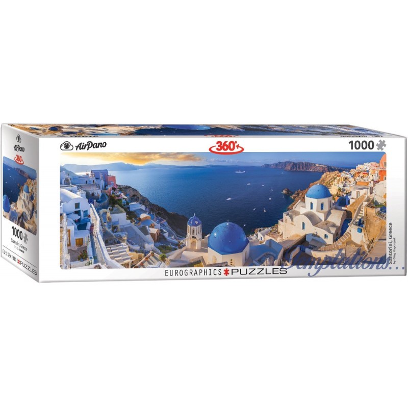 Puzzle 1000 pièces- Grèce, Santorin – Eurographics