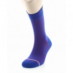 Chaussettes Pigalle Bleu royal - La Chaussette Française