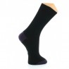 Chaussettes noire/Raisin - Berthe aux Grands Pieds BABA6.1