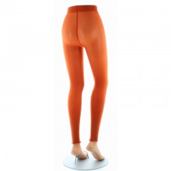 Leggings lycra Orange -Berthe aux grands pieds