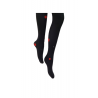 Collant Noir damiers rouges – Berthe aux grands pieds