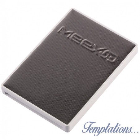 Porte-cartes Meexup compact Anthracite/blanc