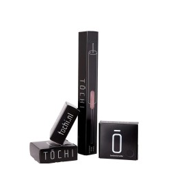 2 bougies TOCHI black support noir