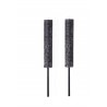 2 bougies TOCHI black support platine