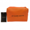 Pochette fluo rectangulaire « Je flash sur toi »