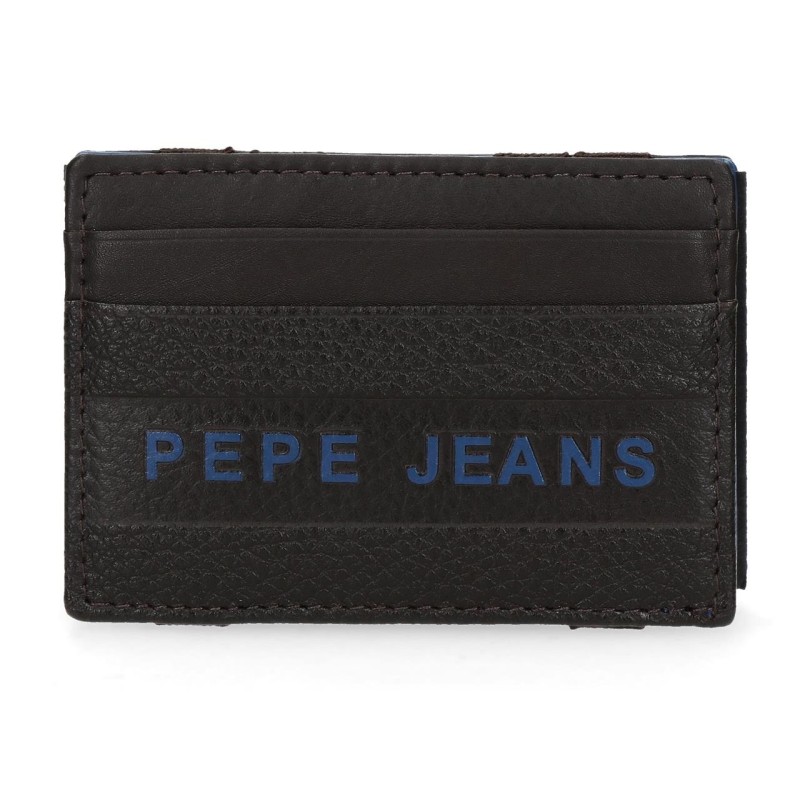 Porte-cartes en cuir Pepe Jeans Raise