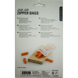 Jam Zipper Bags – Kikkerland