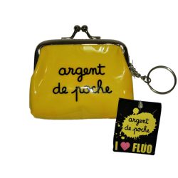 Porte-monnaie fluo « argent...