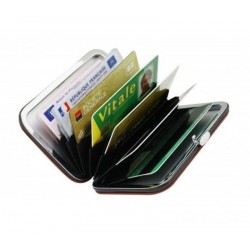 Etui multi cartes anti-piratage RFID