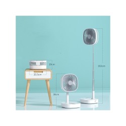 Ventilateur télescopique sans fil avec télécommande