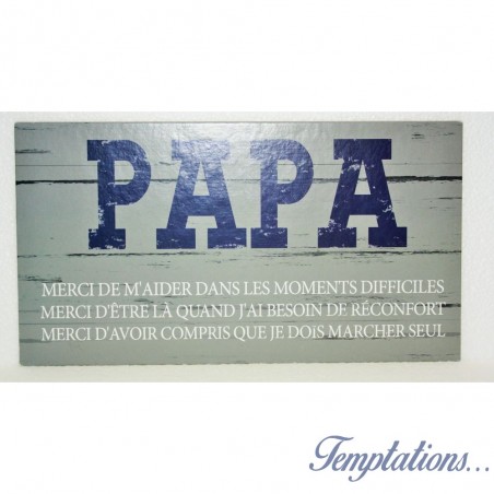 Carte Expression Merci papa