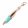 Mini stylo porte-clés Turquoise gold rose– Catwalk