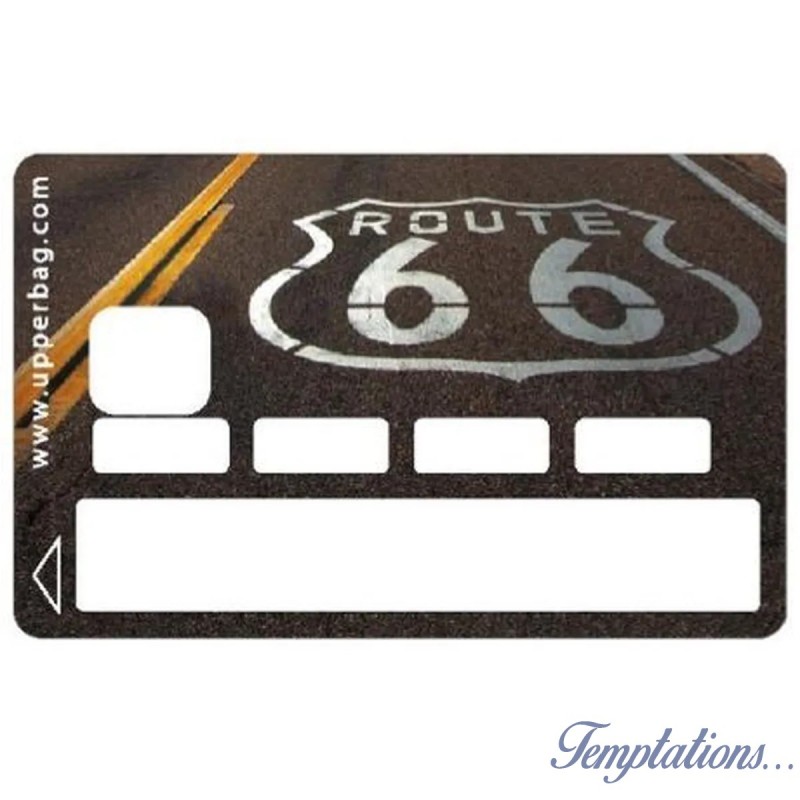 Sticker pour CB - Route 66 - UPPER