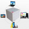 Enceinte Cube Bluetooth speaker 36 leds