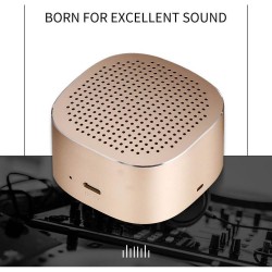 Enceinte Bluetooth portable WK SP-280 Rose métallisée