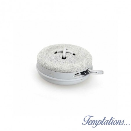 Enceinte Bluetooth Bouton gris e-Button Novomill