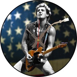 Horloge Vinyle Bruce...