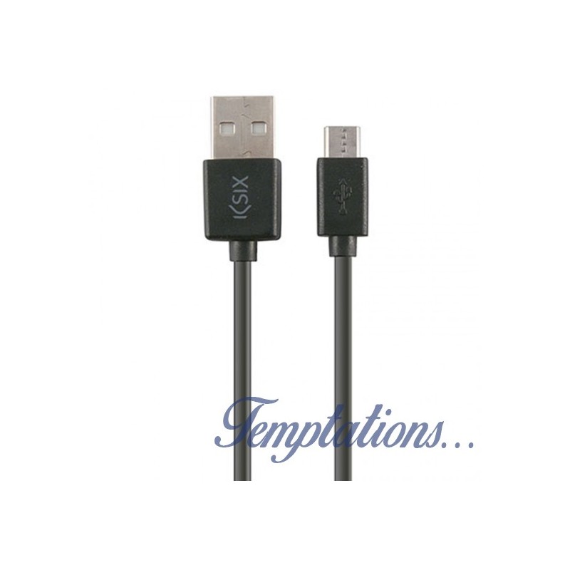 Cable micro USB noir - Ksix