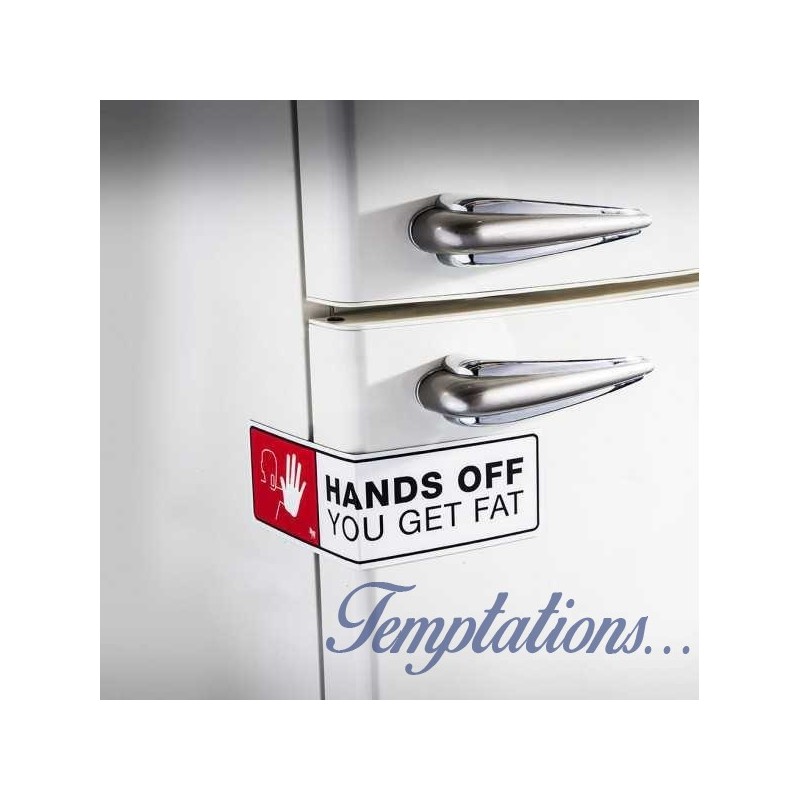 Magnet frigo régime « Hand off »