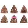 Aimants frigo Emoji Poop - Kikkerland