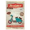 Étui à cigarette rigide «Retro scooter»