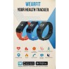 Montre Smart Heart rouge - Bracelet de sport - wearfit