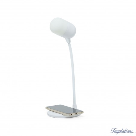 Lampe de table chargeur Wireless haut-parleur Bluetooth