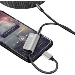 Câble doubleur jack et charge lightning iPhone