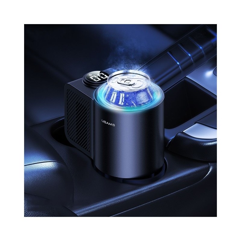 Boîte De Rangement 2 En 1 Pour Autoradio 1DIN Avec Porte-Gobelet – Organiseur ABS Universel Noir Pour Monnaie, Boissons Et Petits Objets