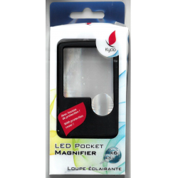 Loupe de poche Led X3 et X6...