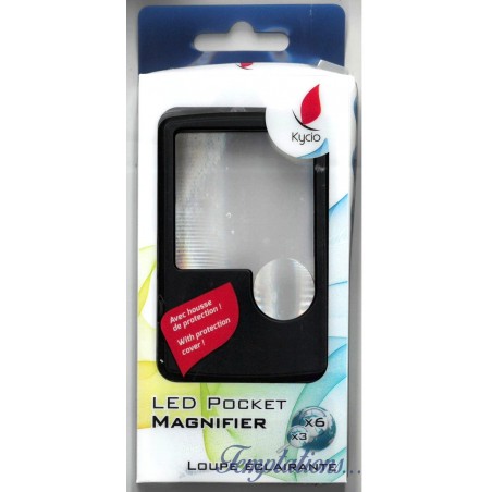 Loupe de poche Led X3 et X6 - Kycio