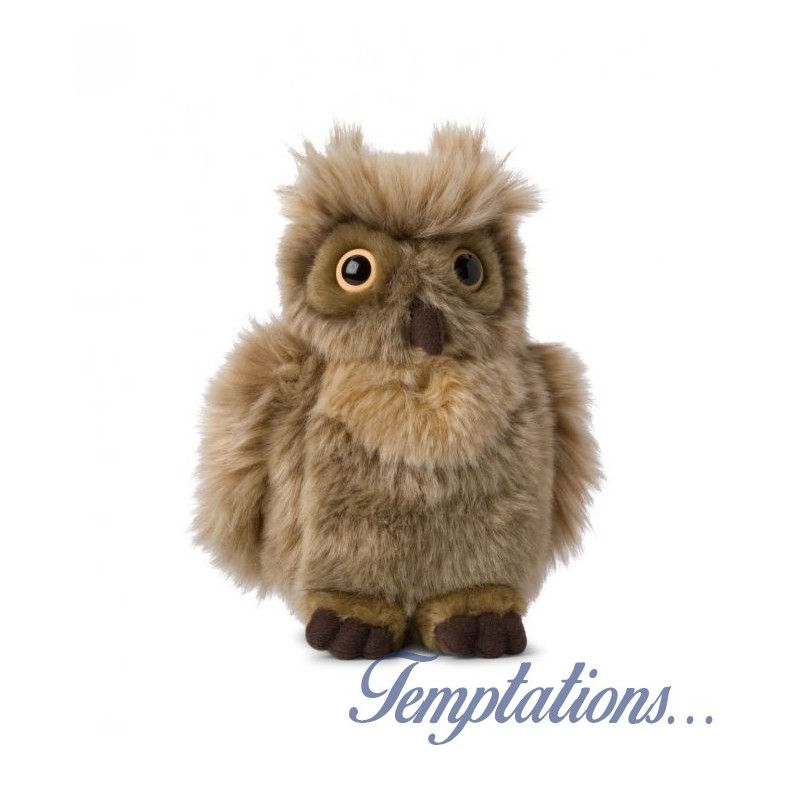 Peluche Hibou WWF animaux de la forêt