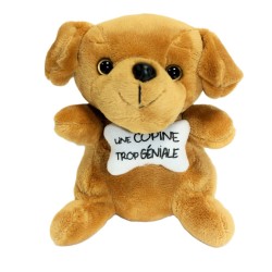 Peluche chien « Une copine...