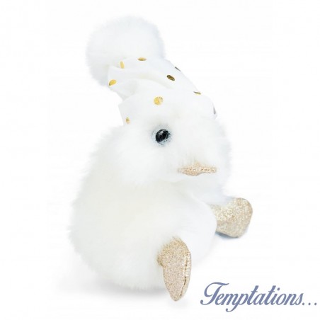 Peluche Coin Coin Pompon - 18 cm