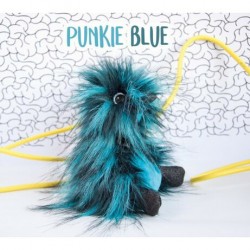 Peluche Coin Coin  Punkie Blue - 18 cm