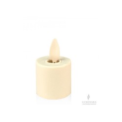 Kit 12 bougies votives LED rechargeables avec plateau de recharge SMART FLAME