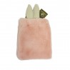 Pochette rose Lapin Fluffy