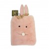 Pochette rose Lapin Fluffy