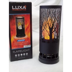 Lampe flamme LUXA Forest Brazier