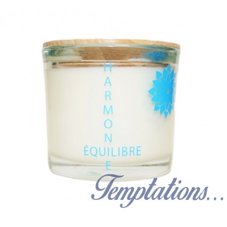 Bougie 90g Harmonie et Equilibre – Les Lumières du temps