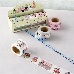 Masking Tape Set Salon de Thé Les Secrets rose Laduree - Mark's