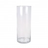 Vase tube en verre