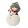 Enfant sur boule de neige led - Dekoratief