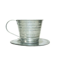 Cache pot forme de tasse