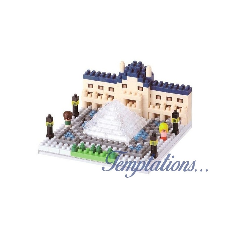 Nanoblock -Musée du Louvre NBH-086